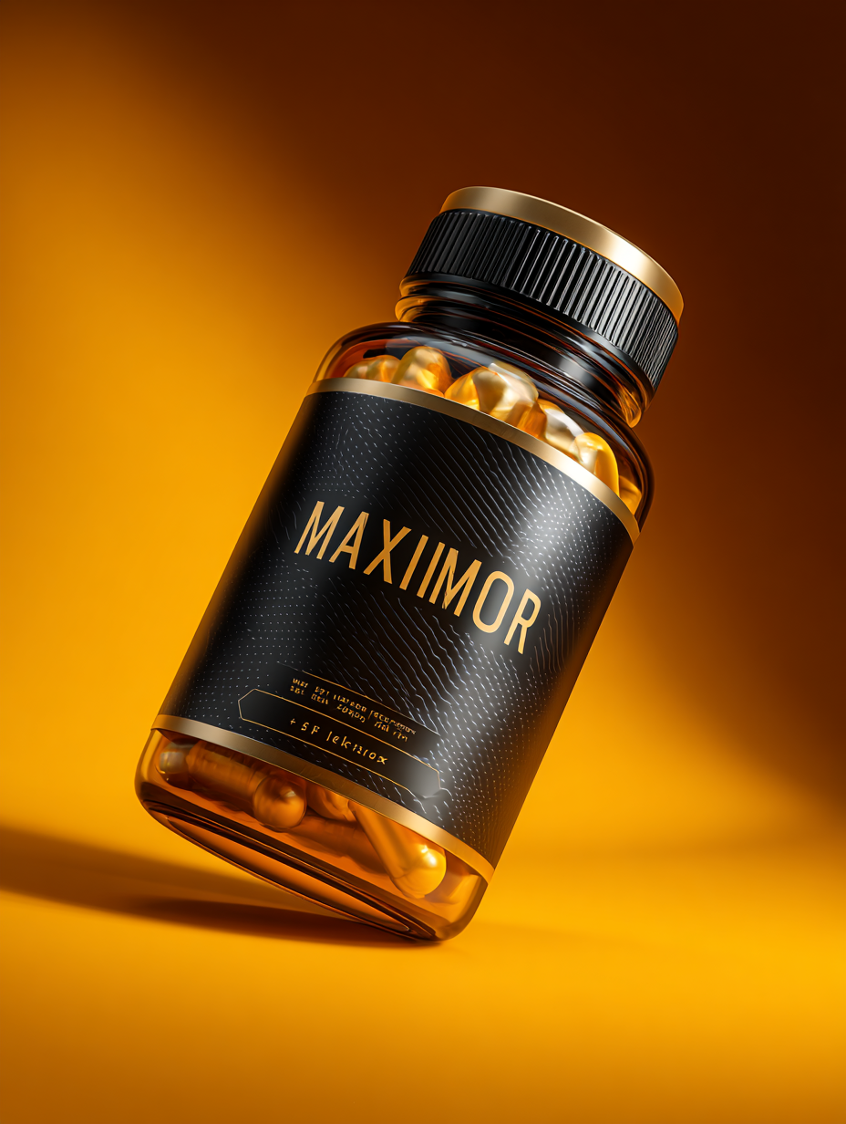 Maxiimor készítmény doboza semleges háttéren - természetes vérkeringés támogatásra